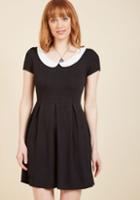  Record Time A-line Dress In Black In S