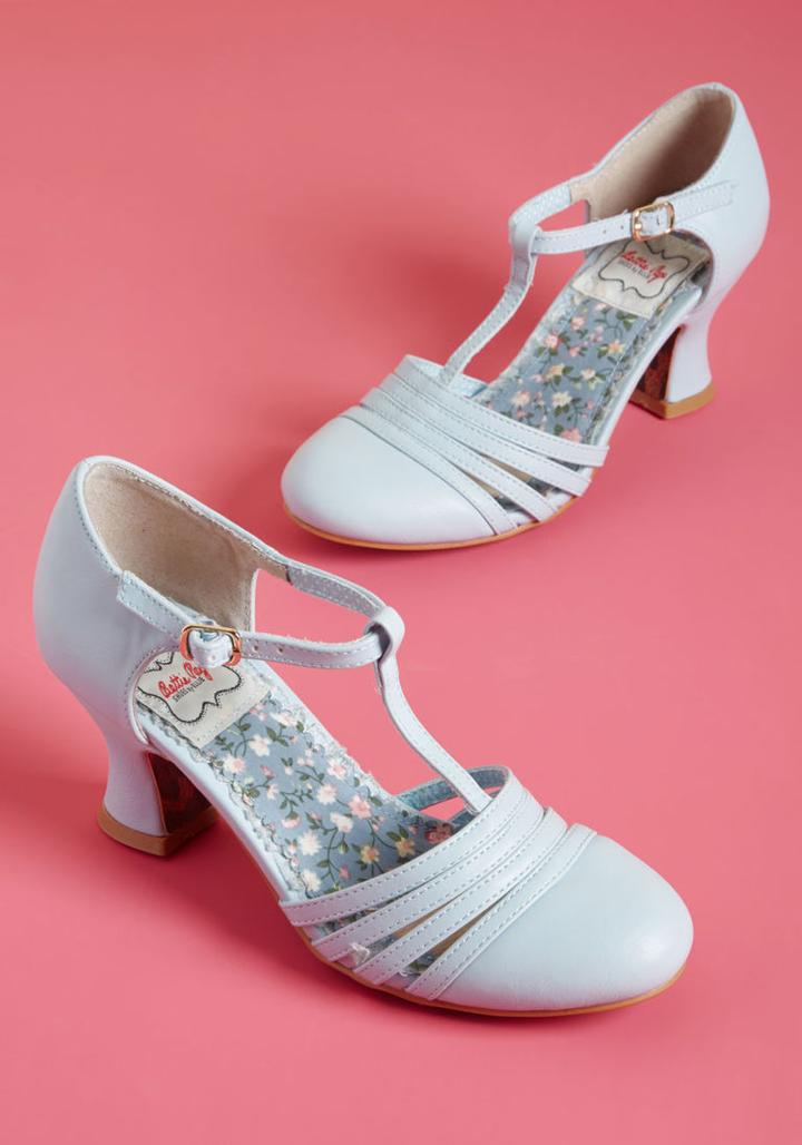 Bettiepage Refined Strides T-strap Heel In 10