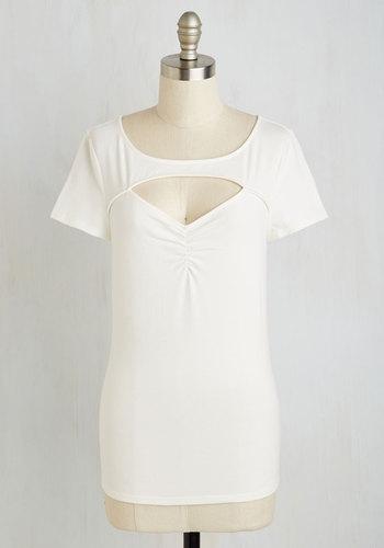 Eastconceptfashionltd Flash Of Sassy Top In White