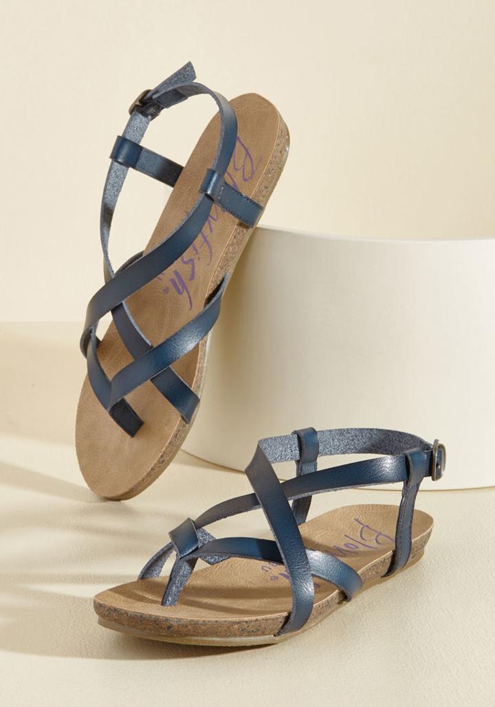 Blowfish Everyday Nonchalance Sandal In Midnight
