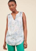  Creative Contribution Sleeveless Top In Maps In 1x