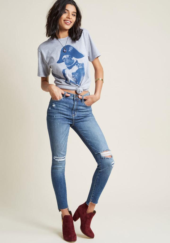 Modcloth Generally Speaking Men's Graphic Tee In M