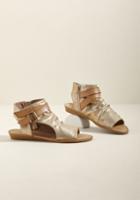 Blowfish Trek Republic Sandal In Gold In 7.5