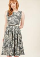 Modcloth Charismatic Capers Floral Dress In Xs