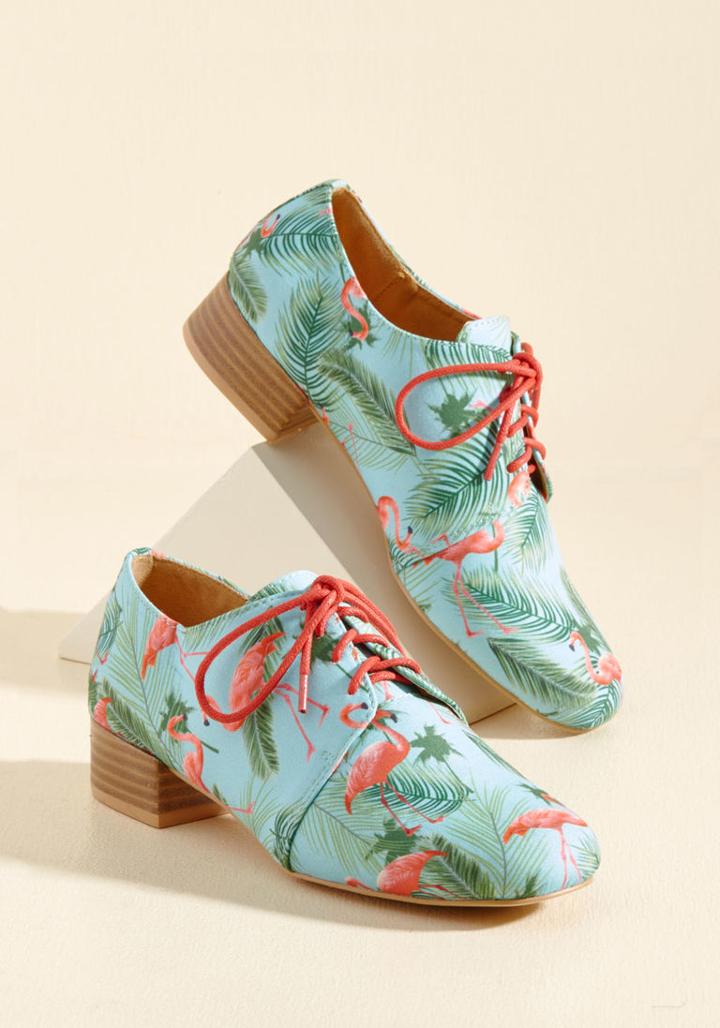  Flamingo Flow Oxford Heel In 9