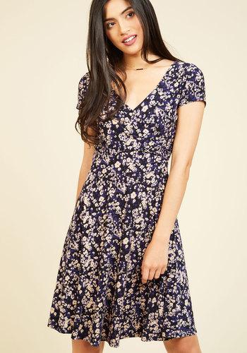  Traveling Treat Floral Dress In M