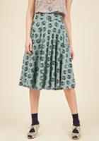 Effiesheart Easy Peasy, Livin' Breezy Midi Skirt In Ladybugs