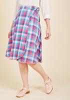  Wrapped In Imagination Reversible Skirt In L