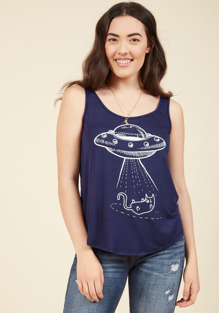  We Come In Purrs Tank Top In L