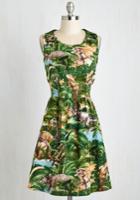  Land Before Sublime A-line Dress In Dinos In 1x