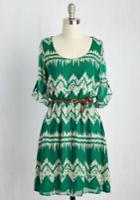  Mountain Dwelling Mini Dress In Green In S