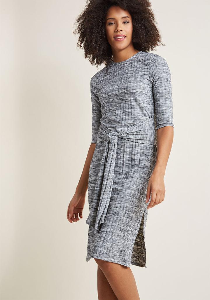 Modcloth Destination Wishlist Knit Dress In 1x