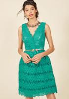  Stately Satisfaction Lace Dress In Jade In S