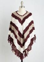 Doublezeroinc Drive-in Duties Poncho In Burgundy