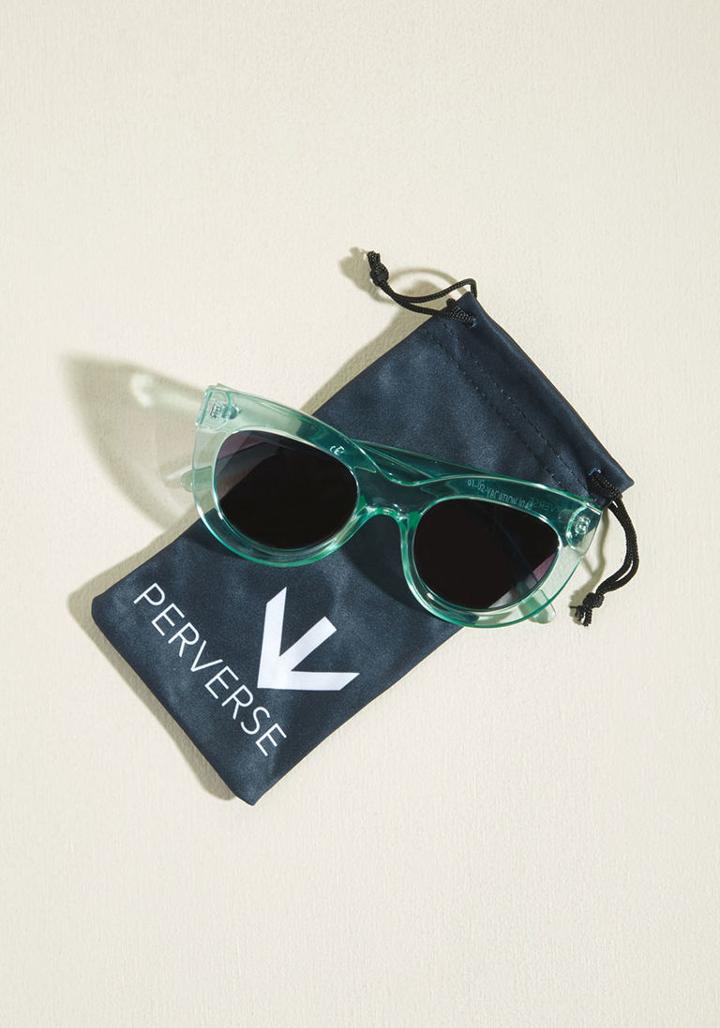 Perversesunglasses Let's See This Through Sunglasses In Mint
