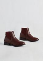 Wantedshoesinc Boston To Austin Bootie In Burgundy