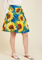  The Need For Seeds A-line Skirt In S