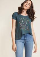 Modcloth Can't Hurt To Tri Graphic T-shirt In 2x