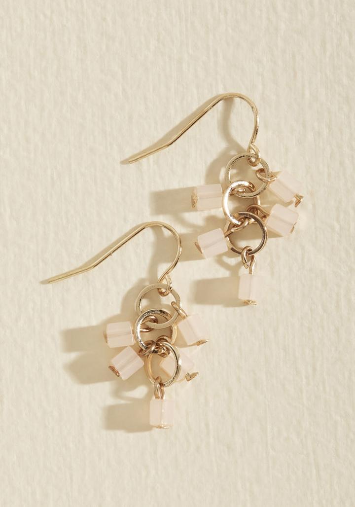 Modcloth Cascading Charm Earrings