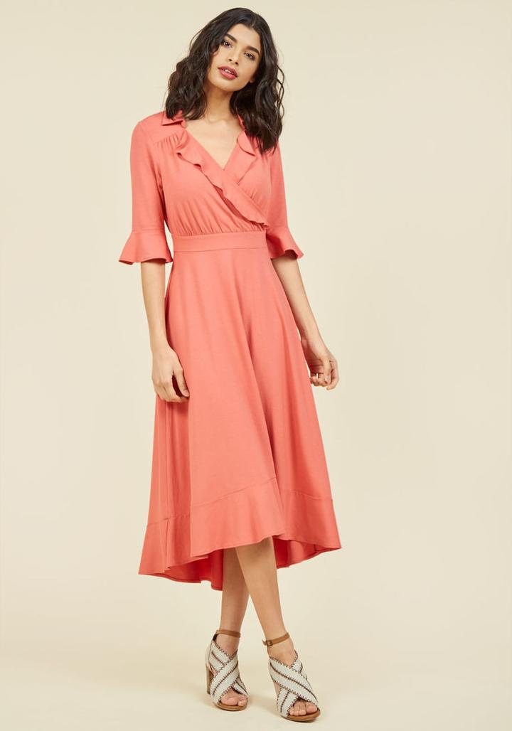  Enchant By Chance Wrap Dress In M