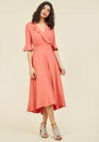  Enchant By Chance Wrap Dress In M