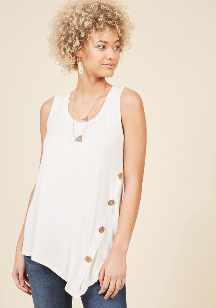 Modcloth The Picture Of Quaint Top In Ivory