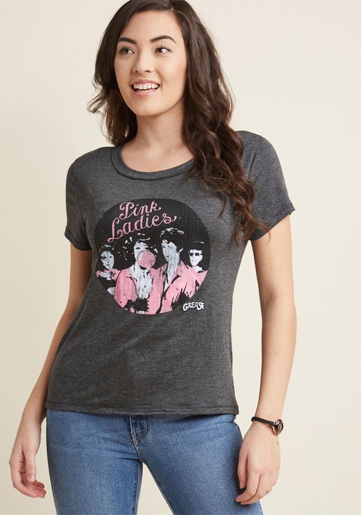 Modcloth The Frosty Palace Four Graphic Tee In S