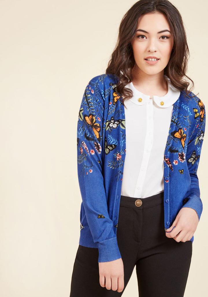  Flutter You Waiting For? Cardigan In S