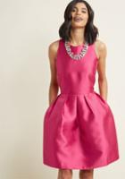 Modcloth Presents Felt Fit And Flare Dress In 4