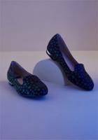 Modcloth Gleeful Glow-in-the-dark Loafer In 11