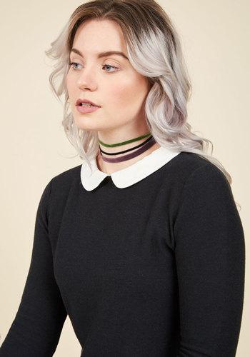  Matching Panache Velvet Choker Set