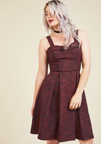  After-hours Eats A-line Dress In S