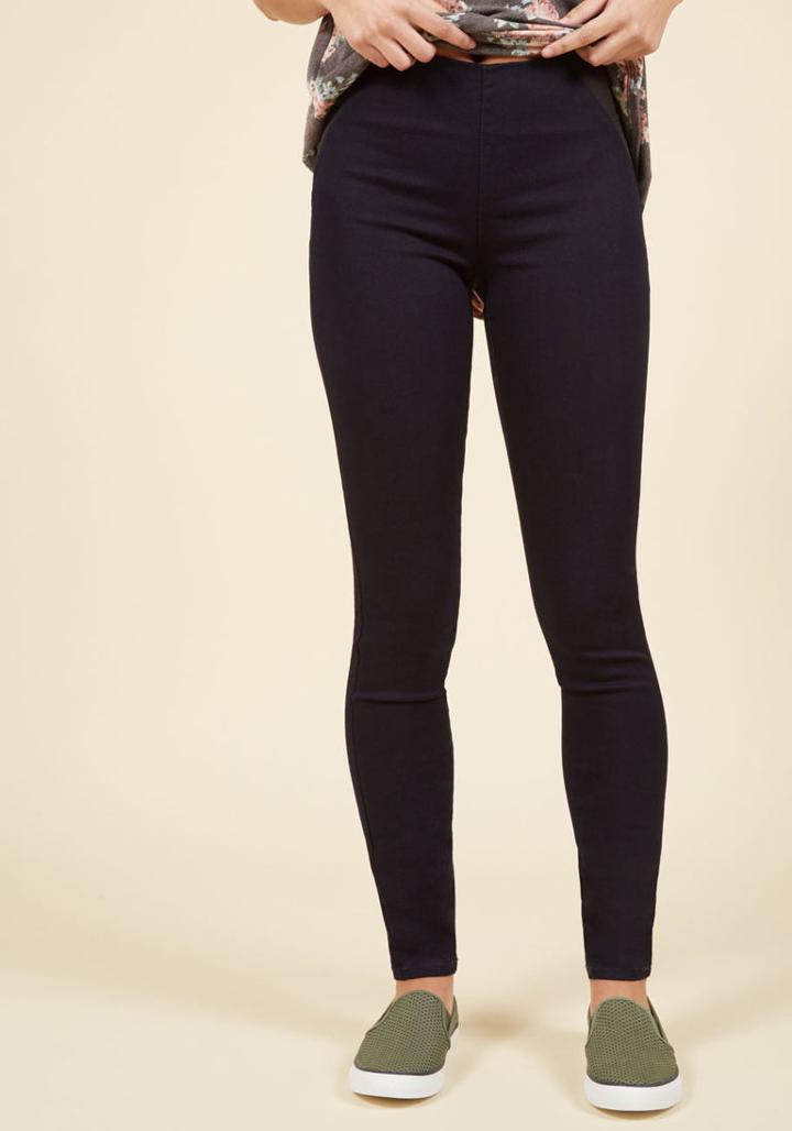  Sleeks For Itself Pants In Dark Denim In L