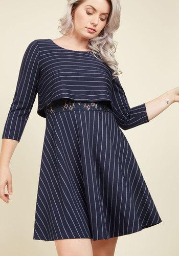  Popover Culture A-line Dress In S