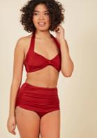Estherwilliams Bathing Beauty Two-piece Swimsuit In Red - 16-34