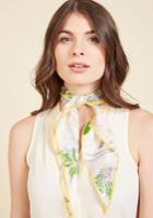 Modcloth Metropolitan Moxie Scarf In Conservatory
