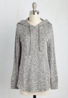  Snuggled In Softness Knit Top In Pebble In Xs