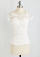 Marineblu Crochet I Do Top