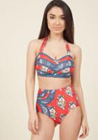 Highdivebymodcloth Set The Serene Swimsuit Bottom In Lucky Cat In 2x