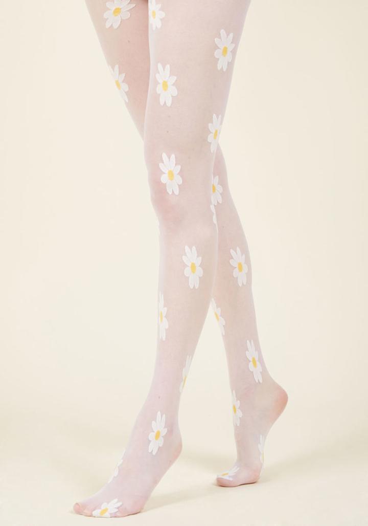  A Great Day For Daisies Tights