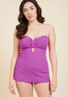  Wake And Lake One-piece Swimsuit In L