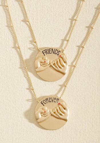  This I Pinky Promise You Necklace Set