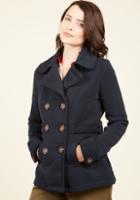 Time-honored Tendencies Coat In Noir In L