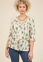  I'll Take This One Floral Top In L