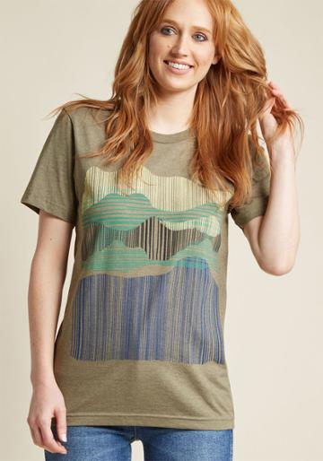 Supermaggie Arm's Wavelength Graphic Tee In S