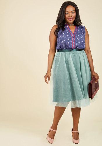  The Latest In Lavish Tulle Skirt In L