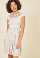 Modcloth The Facts Of Blithe A-line Dress