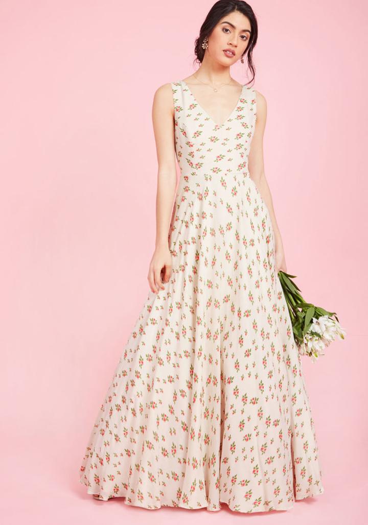  A Matter Of Magnificence Maxi Dress In Xs