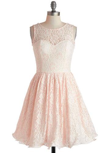 Modcloth Cherished Celebration Dress