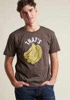 Modcloth Bad Banana-jama Men's Tee In L